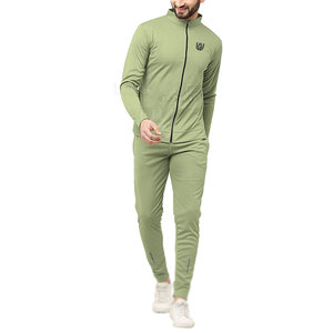 Survêtements à glissière personnalisés pour hommes Offre Spéciale Slim Fit survêtements à glissière en coton pour hommes survêtements à glissière pour hommes de grande taille - Product Image 2