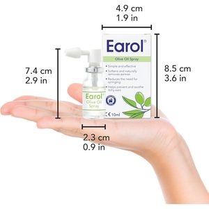 Earol 10ml Olive <b>Oil</b> Ear <b>Wax</b> Removal <b>Spray</b> <b>Oil</b> <b>Spray</b> Bottle - Product Image 2