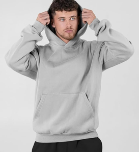 Sudadera con capucha para hombre con logotipo personalizado de tendencia 100% algodón para invierno - Product Image 2