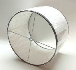 Pantalla de PVC moderna hecha a mano, estilo cilíndrico para lámpara de mesa, cubiertas de luz de tela para uso en interiores - Product Image 2