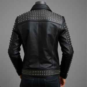 Combinaison de moto de course pour homme, coupe-vent, imperméable, veste en cuir décontractée pour affaires avec tissu denim, équipement de protection - Product Image 6