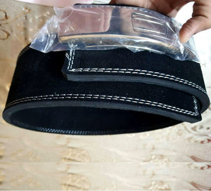 เข็มขัดยกหนังยกน้ำหนักอุปกรณ์ยิมปรับแต่งได้ - Product Image 5