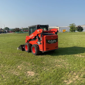 2023 Kubota SSV65 haute qualité 4WD Skid Steer Loader tracteur chargeur frontal-utilisé - Product Image 4