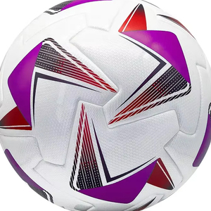 Premium Custom Design PU Leather Lightweight Eco-Friendly Size 5 Soccer Club Thermal Bonded Waterproof Pakistani Match Footballs - Product Image 6
