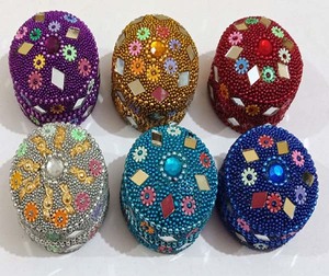 <span class=keywords><strong>LAC</strong></span> long lanh nhân đôi nhung nhỏ đính đồ trang sức hộp đồ trang sức đồ trang sức đồ trang sức Ấn Độ thuốc handmade Quà Tặng trường hợp tùy chỉnh sở trường ST - Product Image 1