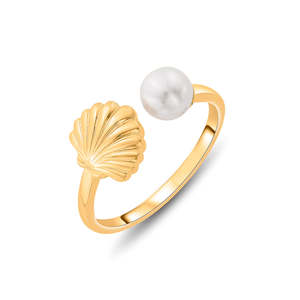 แหวนมุกคอลเลคชั่น Pearl & Shell Cascade Ocean - Product Image 3