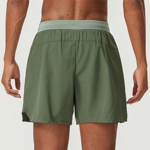 Custom <b>Running</b> Shorts Quick Dry Breathable Outdoor Sports Fitness Tennis Pant High Waist Solid Men Sports Shorts - Product Image 3