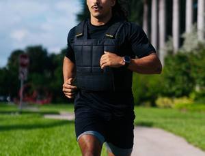 Gilet lesté en cuir de vente chaude 5-10kg gilets tactiques de Fitness d'entraînement de gymnastique pour la musculation pull-ups force ajustée - Product Image 3