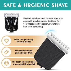 Cuchilla de Repuesto de Acero Inoxidable para Recortadora Eléctrica de Vello Íntimo y Cortacésped, Reemplazo Higiénico de Encaje Rápido para Máquina Cortadora, Negra - Product Image 6