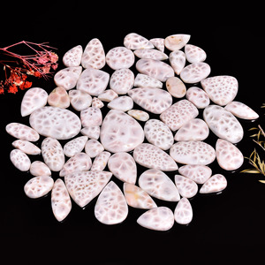 Beautiful Natural Pink <b>Larimar</b> Loose Gemstone Wholesale Mix Shape and Size Pink <b>Larimar</b> Cabochon Gemstone for Jewellery Making - Product Image 3