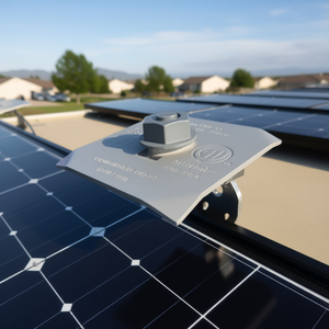 Système de montage solaire en une seule pièce IronRidge Frame MLPE Mount QM-MLPE-01-M1 - Product Image 3