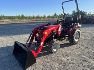 Mahindra OJA 2126 Compact Tractor <b>for</b> Sale 4WD Diesel Includes Front Loader & Backhoe Attachment <b>for</b> Agricultural <b>Machinery</b> - Product Image 2