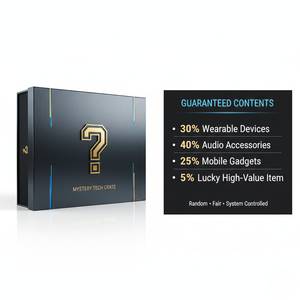 Boîte Mystère Basique Chanceuse 2026 Nouveaux Gadgets Électroniques Intelligents TFT Incluant un Perche à Selfie et des Articles à Collectionner Aléatoires - Product Image 6