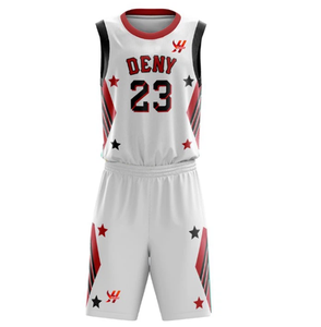 Uniformes de basket-ball d'équipe professionnels personnalisés, design personnalisé, impression par transfert thermique, uniforme en gros, respirant, taille plus - Product Image 2