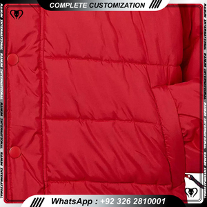 Veste d'hiver pour hommes et femmes Vente chaude Chargeur USB court lavable avec isolation chauffante à trois vitesses et col montant - Product Image 5