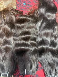 Extensiones de cabello indio virgen Remy 10A Paquetes de rizos de ondas de agua onduladas suaves y húmedas de 18 pulgadas Trama de tejido 10A de larga duración - Product Image 6