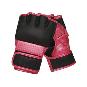 High Quality MMA <b>Gloves</b> Bulk Custom Printed PU Material <b>Moisture</b> Wicking Hook Loop Closure Embroidery Branding Services Unisex - Product Image 6