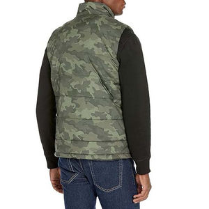 Chaleco Acolchado Grueso Sin Mangas con Logotipo Personalizado, Chaquetas de Alta Calidad para Hombre, Impermeables, Resistentes al Viento, Transpirables, 100% Poliéster, para Uso en Exteriores - Product Image 3