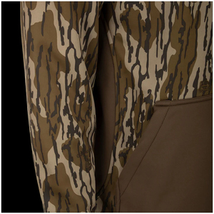 Sous-vêtement de chasse de qualité supérieure avec capuche et poche poitrine, qualité supérieure, OEM, sous-vêtement pour homme en laine mérinos - Product Image 4