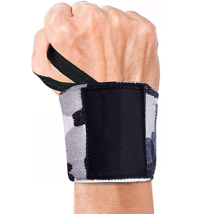 Muñequeras de neopreno con logotipo personalizado, bandas elásticas de alta resistencia para gimnasio y entrenamiento físico, protección de muñeca para entrenamiento de verano a bajo precio - Product Image 2