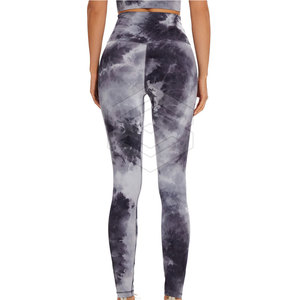 Conjunto de Yoga de cintura alta Leggings Sujetador deportivo Ropa de fitness estirable de talla grande Conjunto de yoga para mujer - Product Image 4