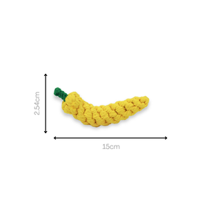 Jouet à mâcher pour animaux de compagnie en corde jaune pimentée fait main, unique et durable pour vos amis à fourrure - Product Image 4