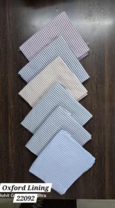 OxfordGrid 58 Tissu de chemise à carreaux teints en fil Polyester/coton Robe tissée pour filles et garçons pour costumes et vêtements de sport - Product Image 5