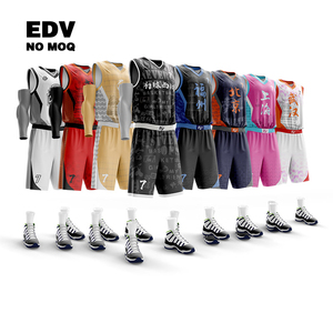 Maillot de basket-ball à sublimation directe d'usine à redressement rapide Conception professionnelle personnalisée pour les sports pour adultes Respirant Plus Size - Product Image 3