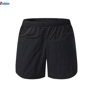Shorts pour hommes personnalisés en nylon et élasthanne respirants, shorts de course pour hommes avec doublure intérieure, shorts pour hommes avec plusieurs poches à la taille - Product Image 4