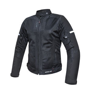 100% nouveau Cardura couleur unie équipement de protection veste pour motos coupe-vent vélo course costumes pour hiver fermeture éclair Cardura vestes - Product Image 5