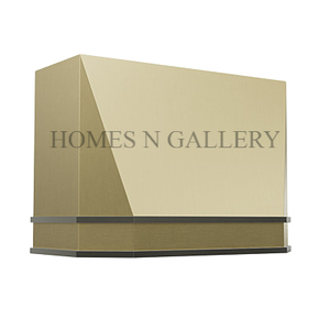 Hotte de cuisine sous armoire en laiton martelé, finition personnalisée, design artisanal, finition exceptionnelle, la plus vendue - Product Image 5