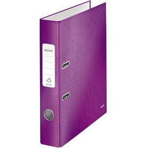 Leitz <b>A4</b> Lever Arch File with Laminated Paperboard Cover for Presentations & School Use - Product Image 1
