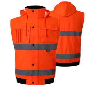 Chaqueta de Seguridad Ligera de Nailon y Poliéster Personalizable de Secado Rápido para Uso en Exteriores, Chaqueta de Trabajo Ligera para Hombre - Product Image 2
