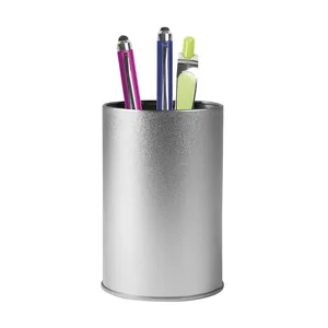 Portapenne in Alluminio Personalizzato Theta, Gadget Elegante per l'Organizzazione - Product Image 2