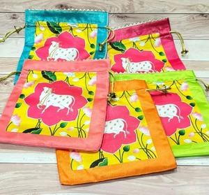 Fête en vrac retour cadeaux idée coloré Potli sac faveur de mariage Haldi Mehndi événement Festival Occasion bureau fêtes cadeau pour invité - Product Image 6