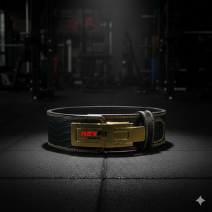 Ceinture de soutien pour la musculation et le powerlifting Rexfit Sports en cuir robuste, soutien du dos pour la salle de sport et le powerlifting - Product Image 2