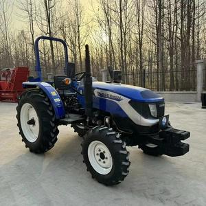 Tracteur agricole 4wd Lovol 80hp avec cabine AC et pompe à moteur conçu pour une agriculture efficace En stock Livraison rapide en gros - Product Image 4