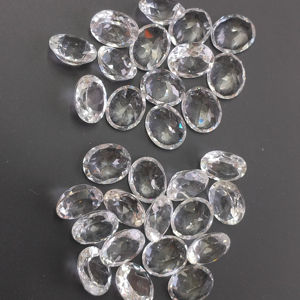 Topacio Blanco Natural de 12x10 mm, Corte Ovalado, Calidad Superior, Calibrado, Gema Suelta para la Creación de Joyería de Diseño - Product Image 4
