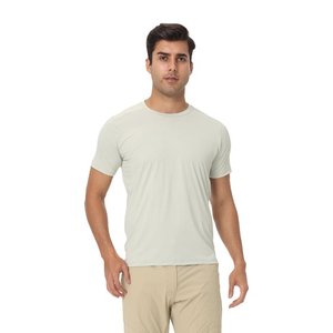 Camiseta de lana merino 100% para hombre, camiseta de manga corta 170GSM, capa Base de lana para hombre, secado rápido, antiolor para viajes, senderismo, tamaño de EE. UU. - Product Image 3