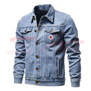 Chaqueta de lona clásica personalizada para hombre, impermeable, cortavientos, transpirable, con cuello alto, múltiples bolsillos, tallas grandes, venta al por mayor - Product Image 1