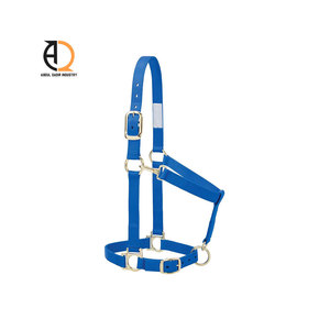 Guanine Nylon Western Style Horse Bridle Style Leather <b>Halter</b> Accessory - Product Image 5