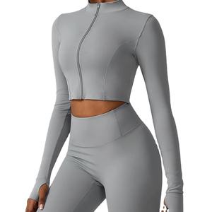 Ropa Deportiva de Secado Rápido y Transpirable para Mujer, Conjunto de Yoga de 3 Piezas, Fabricación Profesional, Ropa Deportiva sin Costuras para Gimnasio, Conjuntos de Yoga para Mujer - Product Image 1