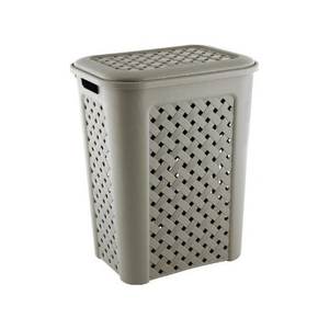 ARIANNA Mole 8105408908 Cesto de Lavandería de Plástico (50 Litros) para Tontarelli, Herramienta de Organización del Hogar de Gran Capacidad - Product Image 1