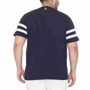 Camiseta Personalizada al por Mayor para Hombre, Diseño Urbano, Corte Regular, Logotipo Personalizado, Algodón, Tallas Grandes, Impresión Serigráfica, Transpirable - Product Image 3