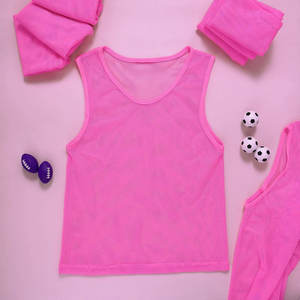 Custom Logo 100% Polyester Training <b>Bibs</b> Vests Sportswear Training <b>Bib</b> Soccer Jersey <b>Adults</b> Oem Team Wholesale Sleeveless <b>Bibs</b> - Product Image 4