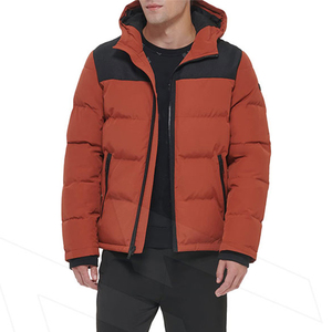 Ropa clásica, chaqueta acolchada Unisex, cuello levantado, con capucha, antibacteriana, transpirable, todos los colores y tamaños, chaqueta informal de invierno a la moda - Product Image 4