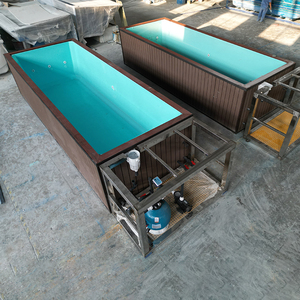 สระว่ายน้ำไฟเบอร์กลาสสำเร็จรูปที่สวยงามสำหรับประสบการณ์กลางแจ้งที่สวยงามสระว่ายน้ำไฟเบอร์กลาส - Product Image 4