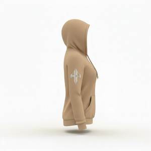 Sudadera con Capucha Personalizada de Alta Calidad para Mujer, 100% Algodón, Felpa, 300g, Secado Rápido, Transpirable, Informal de Invierno, OEM - Product Image 4