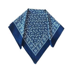 Bandana fait main de haute qualité, foulard carré en soie imprimé sur mesure avec logo, pour femmes, luxe, autres foulards et châles - Product Image 6