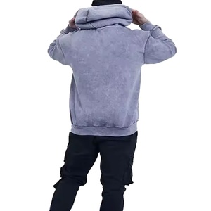 Sudaderas básicas con capucha Custom Oil Oversized Streetwear Men Acid Mineral Gym Set Hoodie Stone Wash Sweatpants Hoodies 2026 - Product Image 4